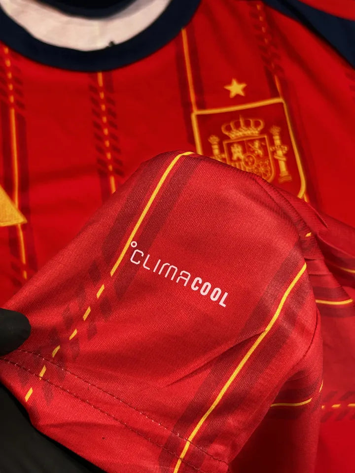 Camisa Seleção Espanha Vermelha Copa I 2026