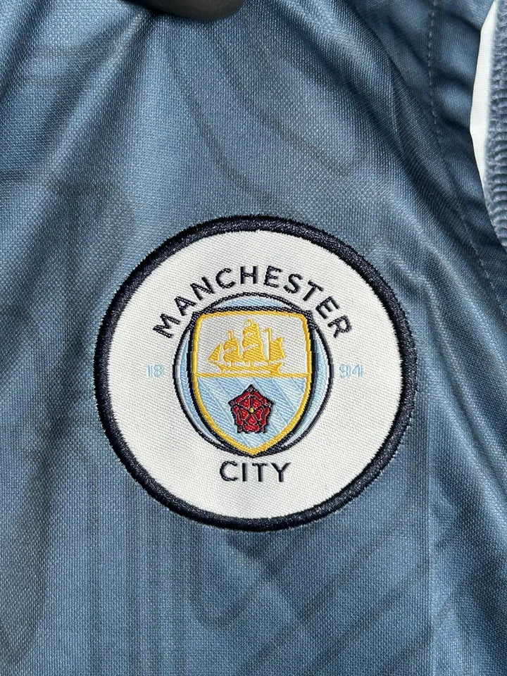 Kit Regata/Short Manchester City Azul Escuro