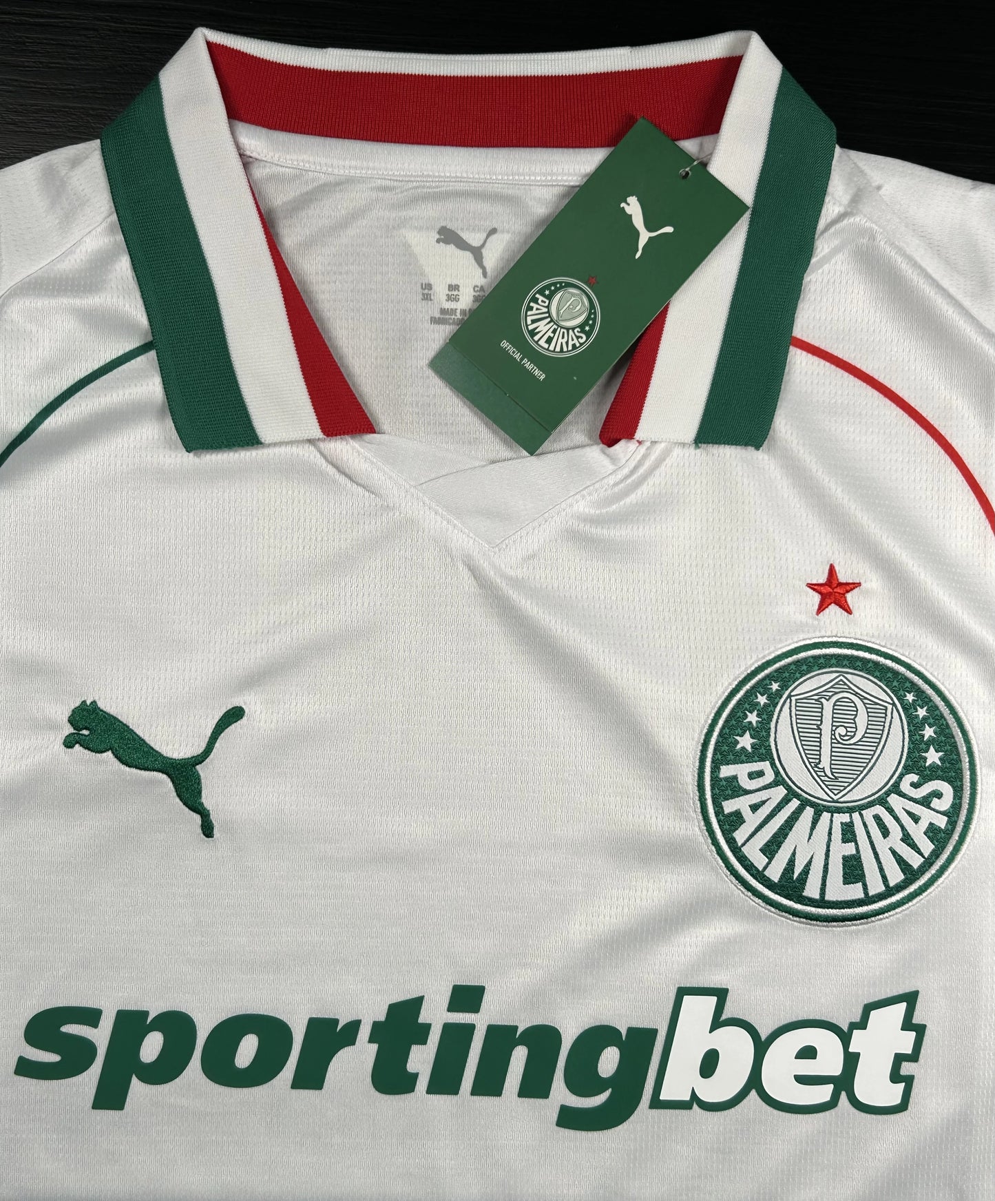 Camisa Feminina Palmeiras Branca II 26/27