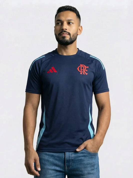 Camisa Flamengo Treino Azul Escuro 25/26