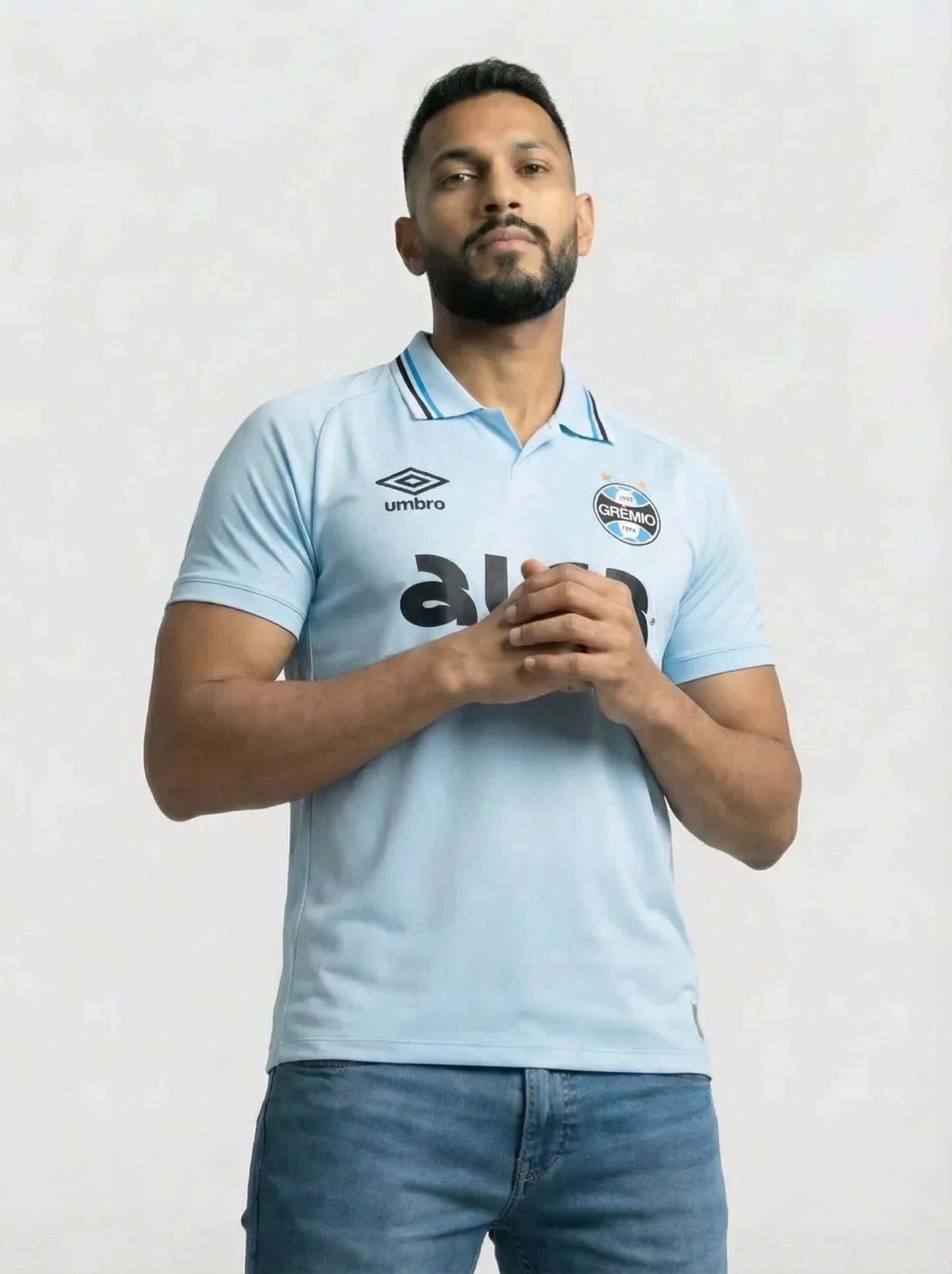 Camisa Grêmio Azul Celeste III 25/26