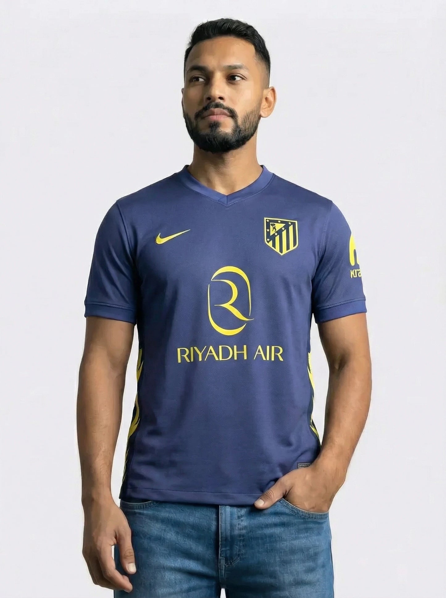 Camisa Atlético de Madrid Azul Escuro II 25/26