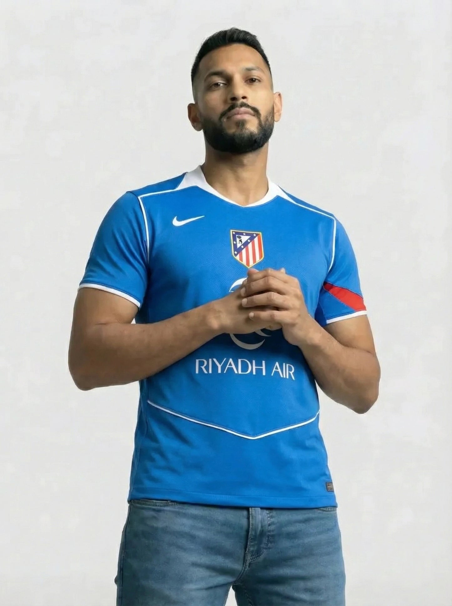 Camisa Atlético de Madrid Azul Claro 25/26