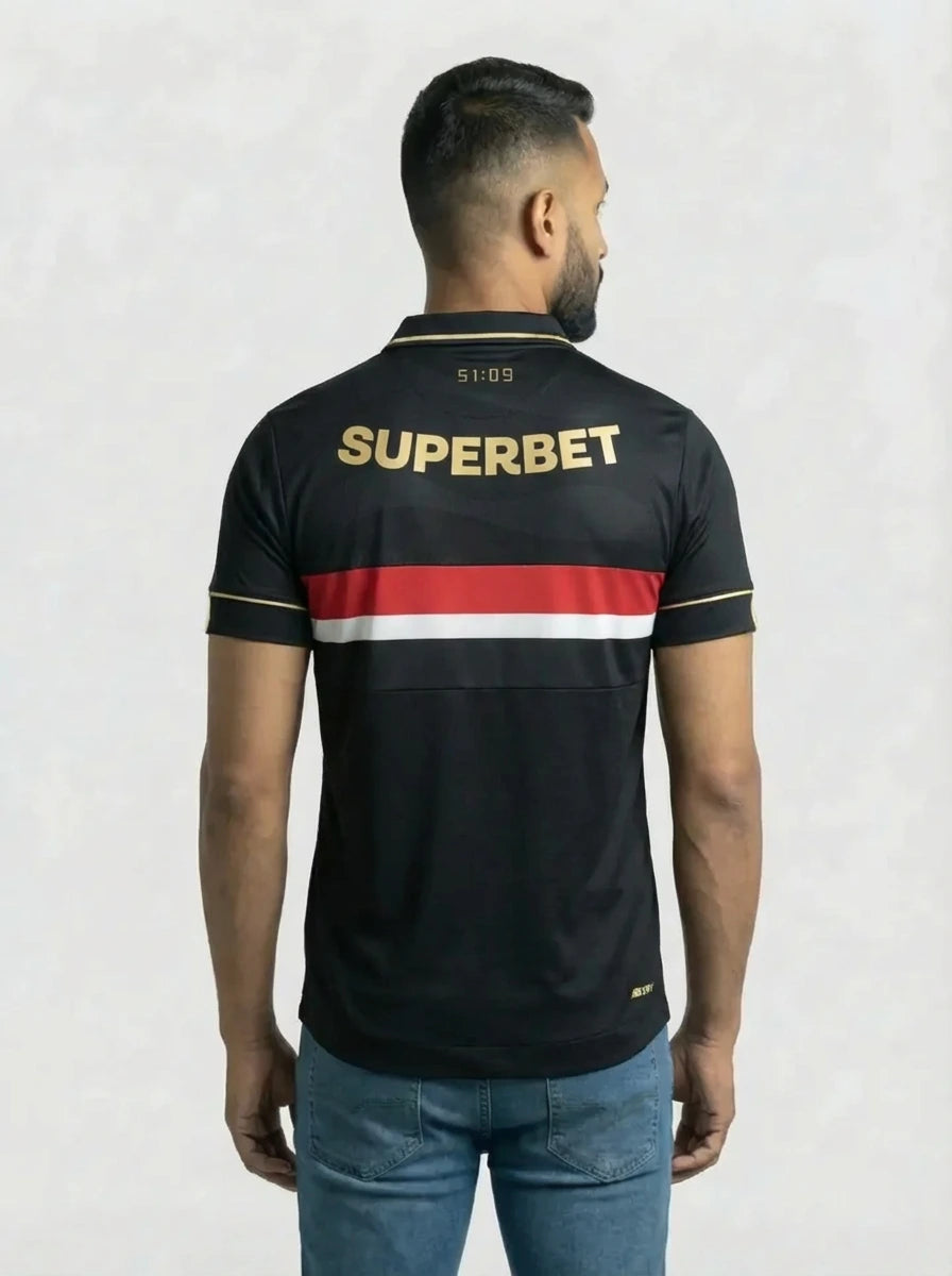 Camisa São Paulo Preta III 25/26