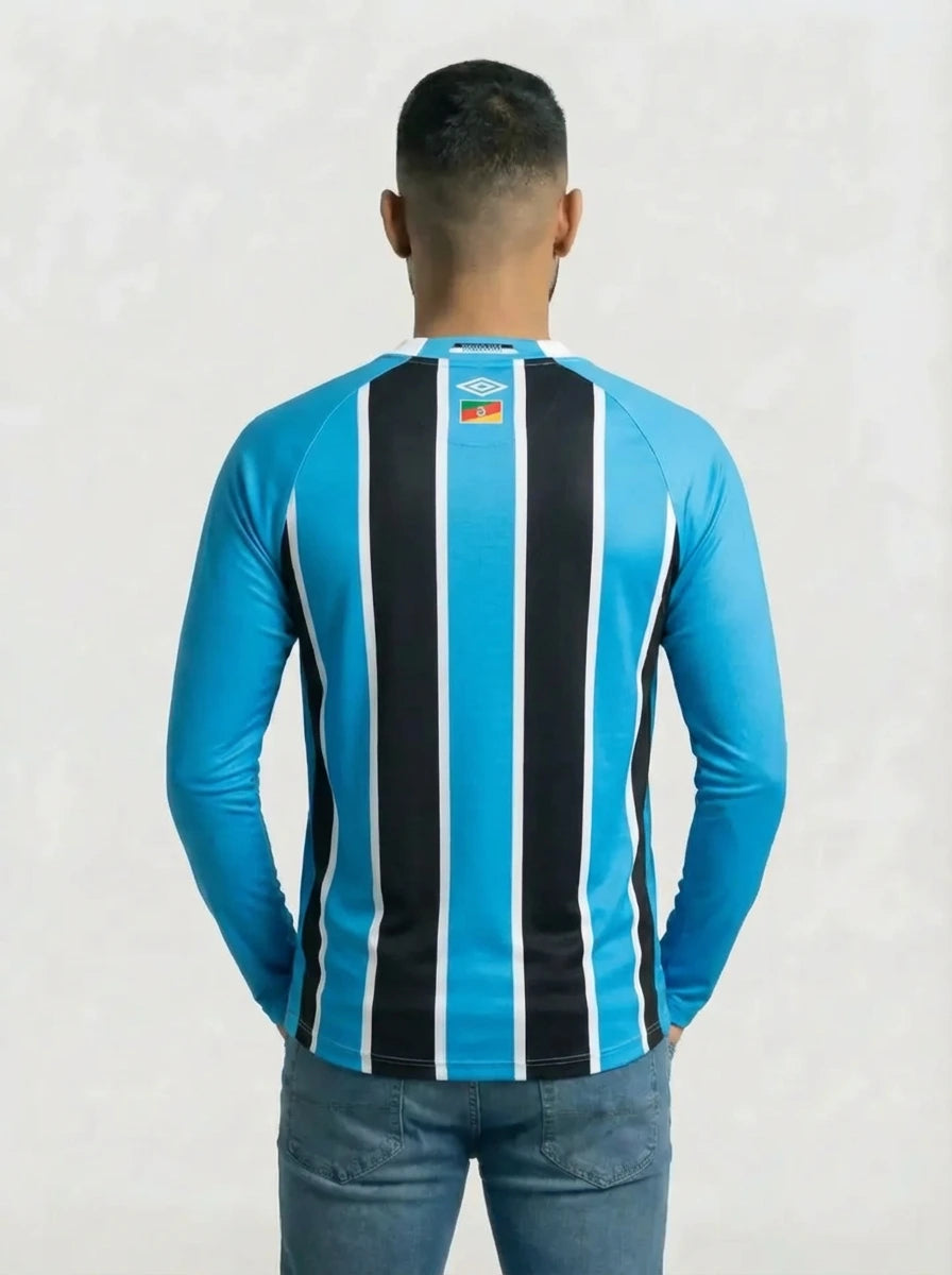 Camisa Manga Longa Grêmio Tricolor I 25/26