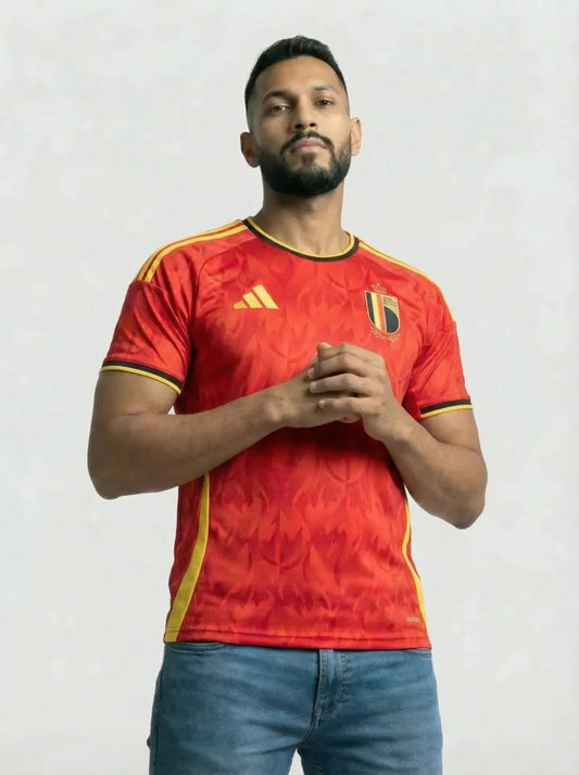 Camisa Seleção Bélgica Vermelha I 26/27