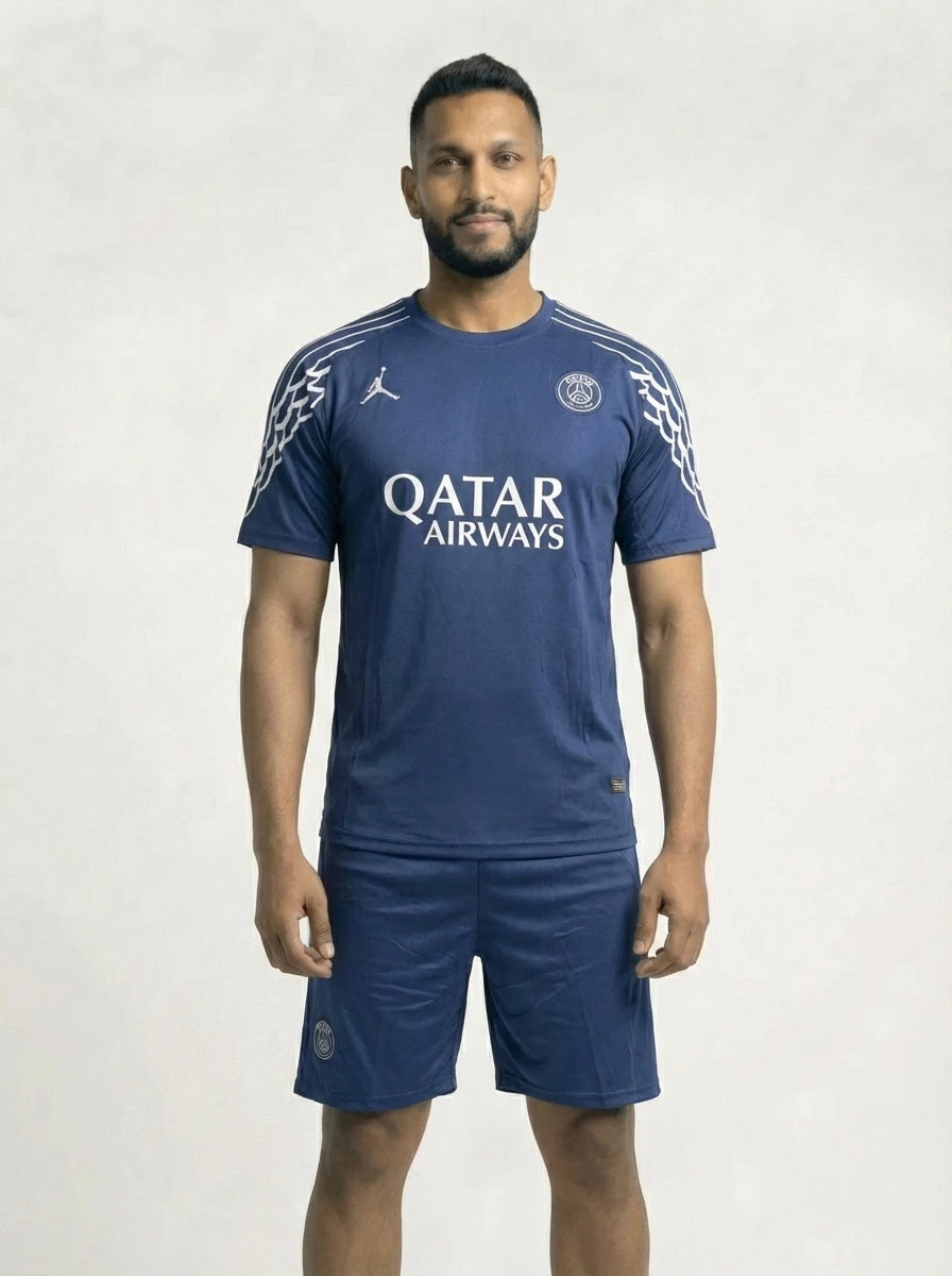 Kit Camisa/Short PSG Azul IV 24/25