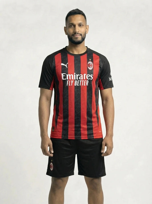 Kit Camisa/Short Milan Listrada I 25/26