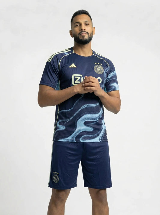 kit camisa/short Ajax Azul II 25/26