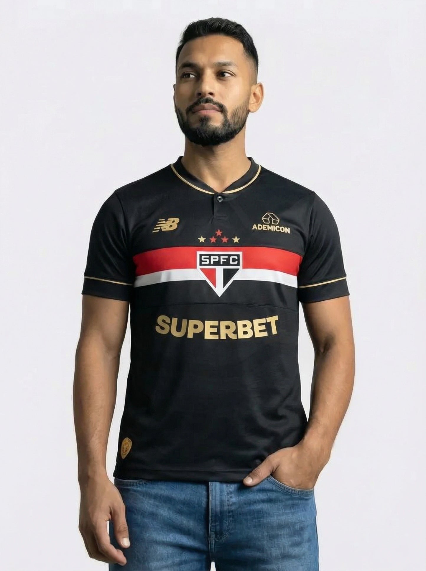 Camisa São Paulo Preta III 25/26