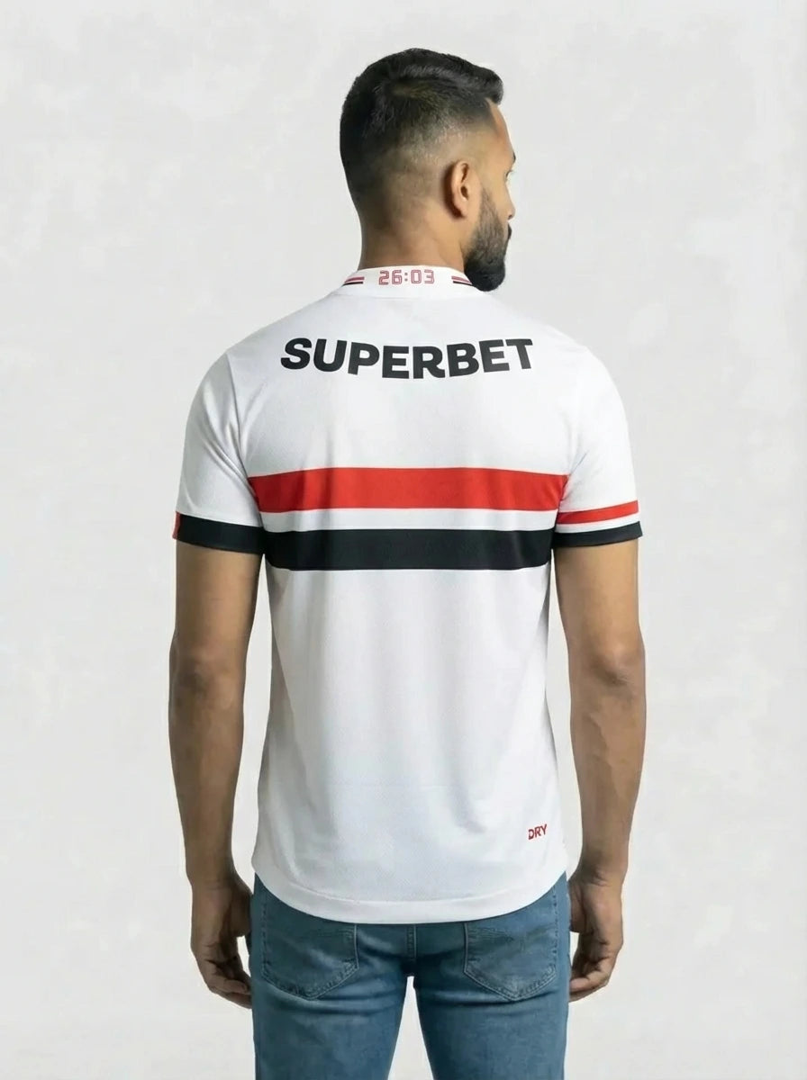 Camisa São Paulo Branca I 25/26