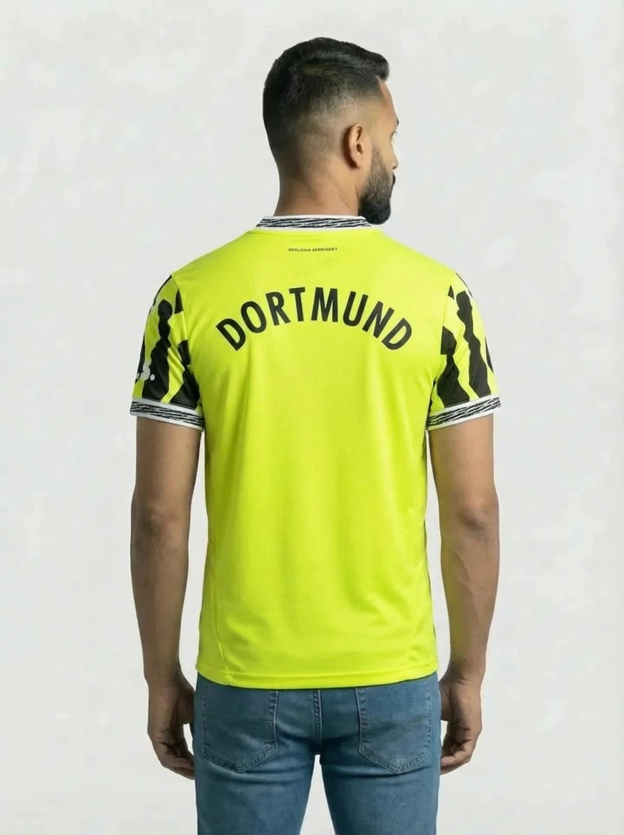 Camisa Borussia Dortmund Verde Limão 25/26