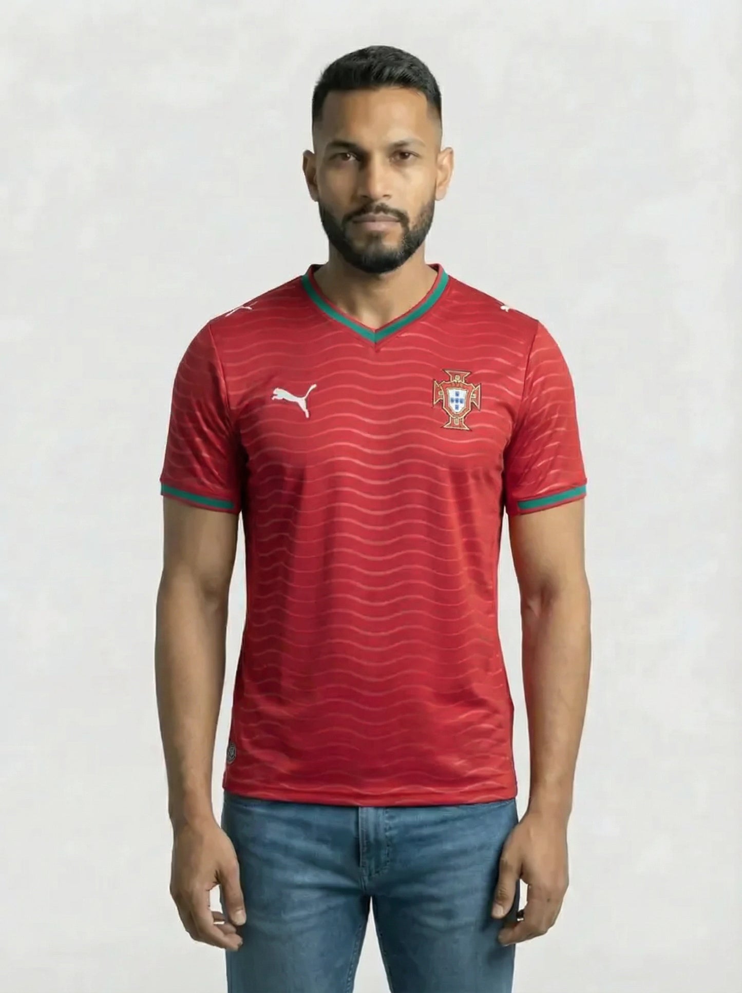 Camisa Seleção Portugal Vermelha I 26/27