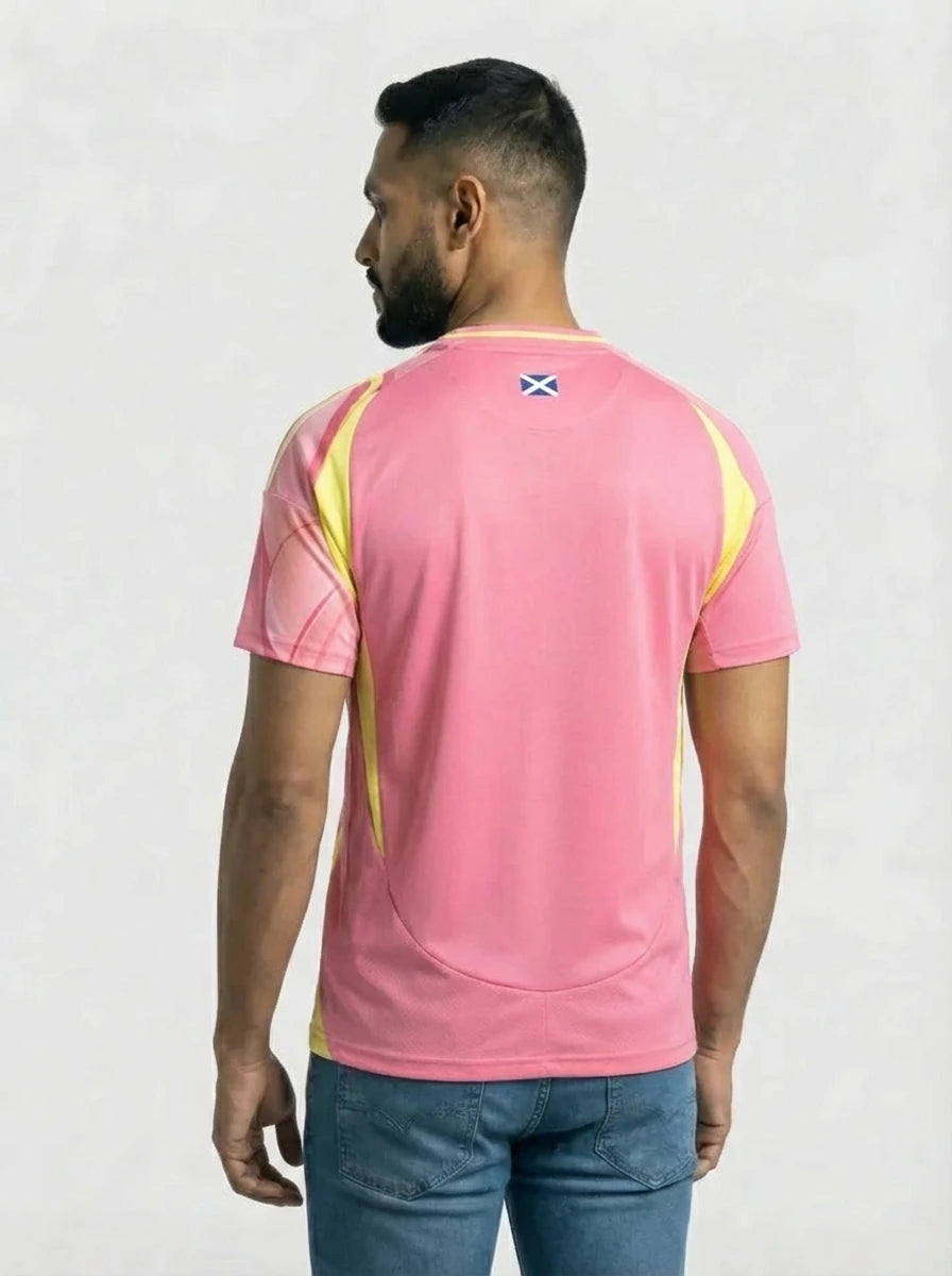 Camisa Seleção Escócia Rosa 25-26