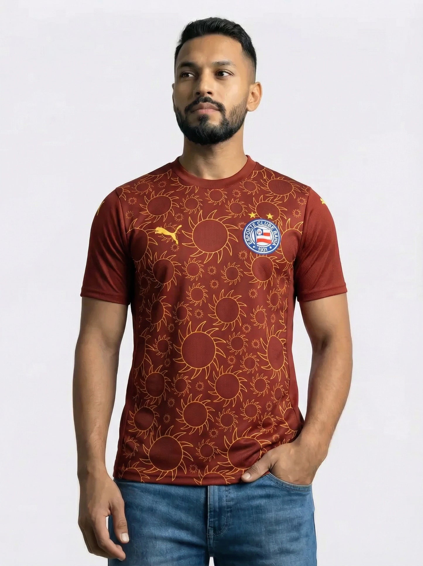 Camisa Bahia Vermelha Sol III 25/26