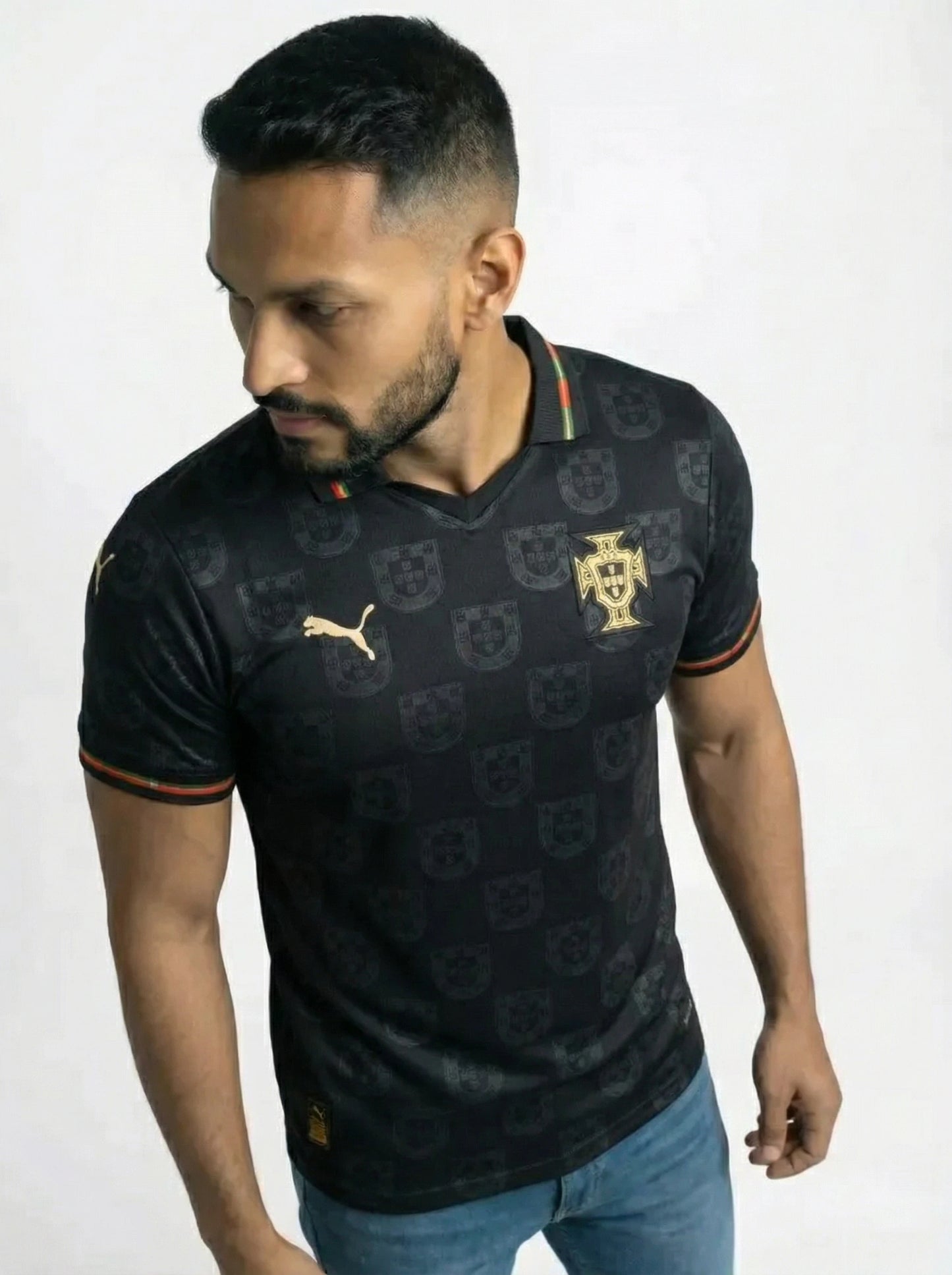 Camisa Seleção Portugal Preta Especial 25/26