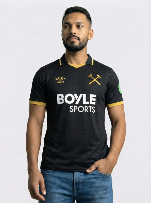 Camisa West Ham Preta III 25/26