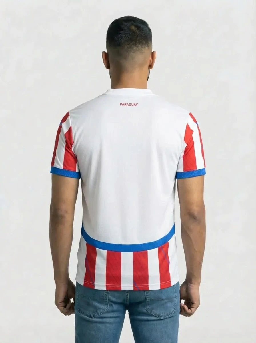 Camisa Seleção Paraguai Listrada I 25/26