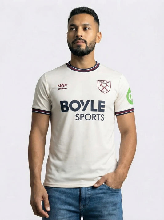 Camisa West Ham Bege II 25/26