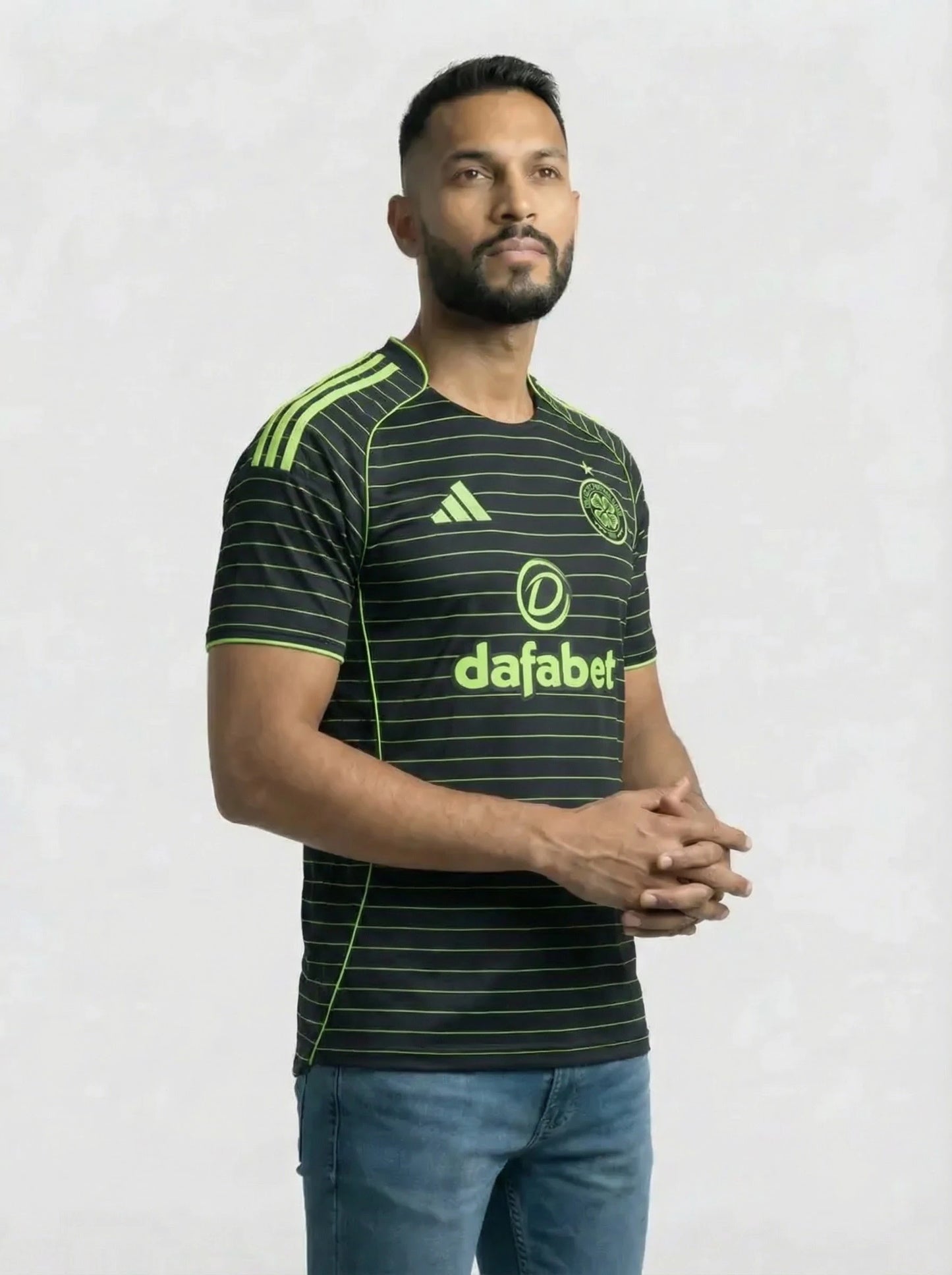 Camisa Celtic Preta/Verde II 25/26