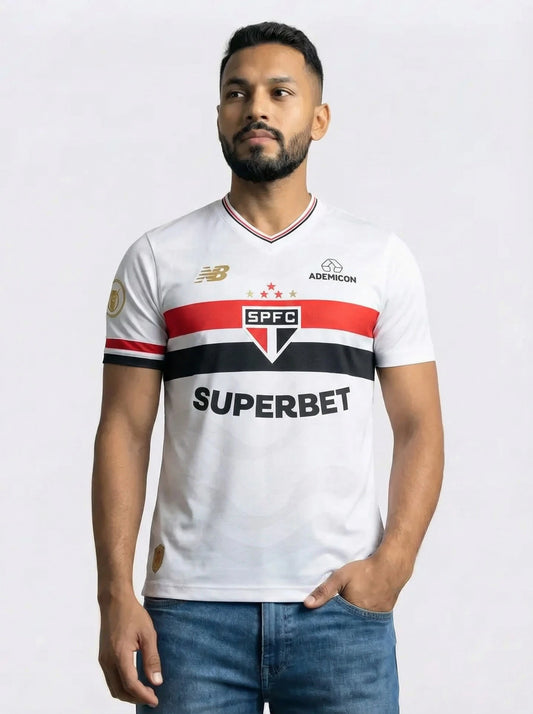 Camisa São Paulo Branca I 25/26