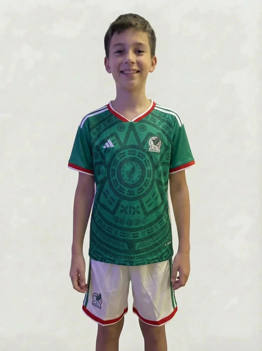 Kit Infantil Seleção México Verde I 26/27