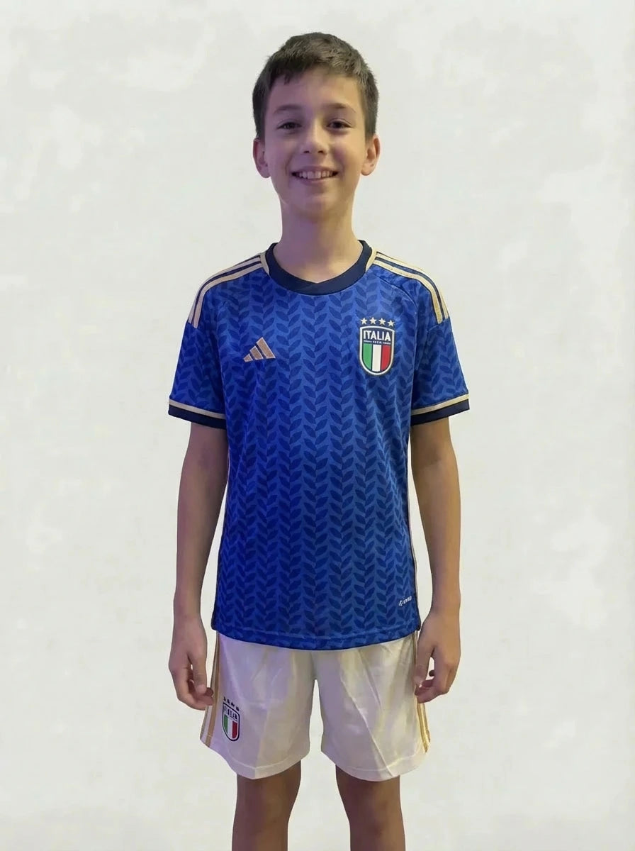 Kit Infantil Seleção Itália Azul I 26/27
