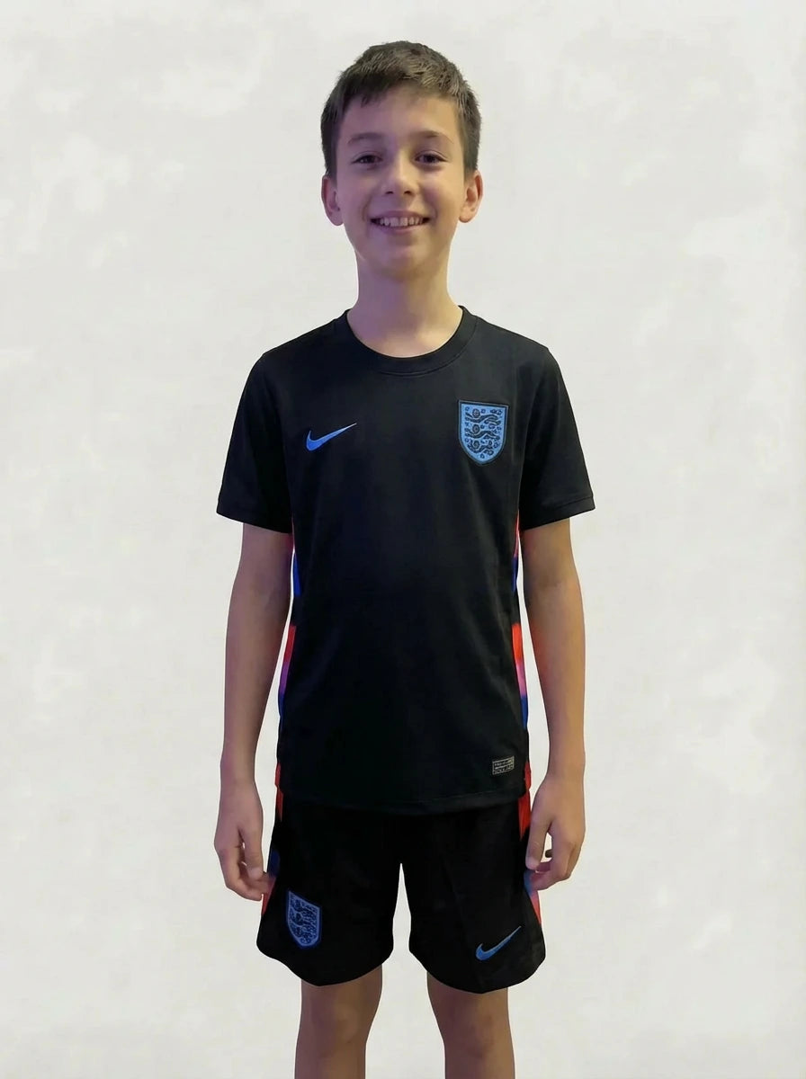 Kit Infantil Seleção Inglaterra Preto II 25/26