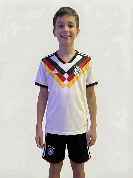 Kit Infantil Seleção Alemanha Branco I 26/27