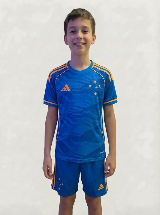 Kit Infantil Cruzeiro Azul e Dourado III 25/26