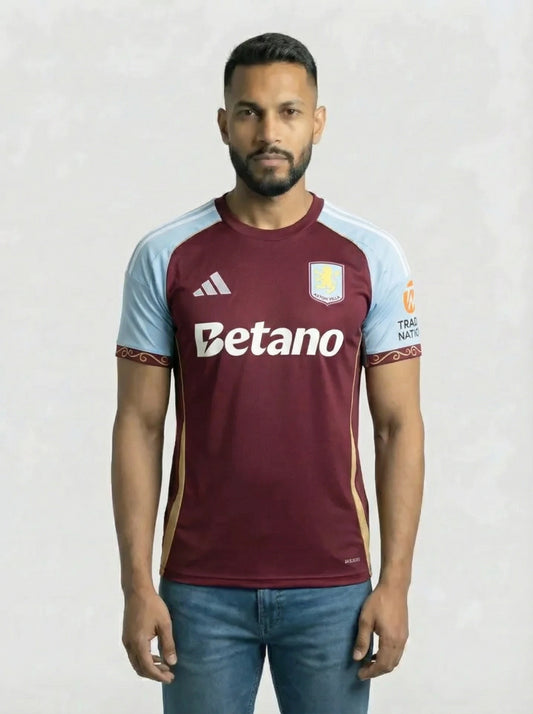 Camisa Aston Vila Bordo I 25/26