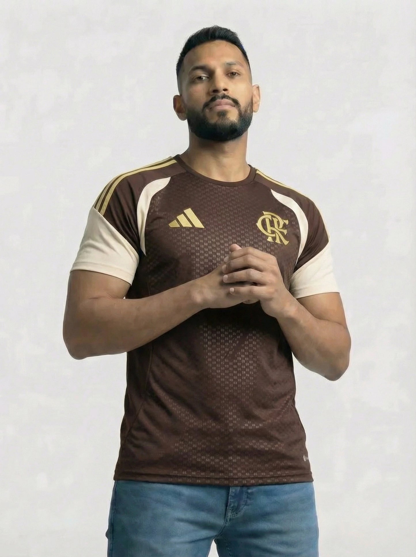 Camisa Flamengo Treino Marrom 26/27