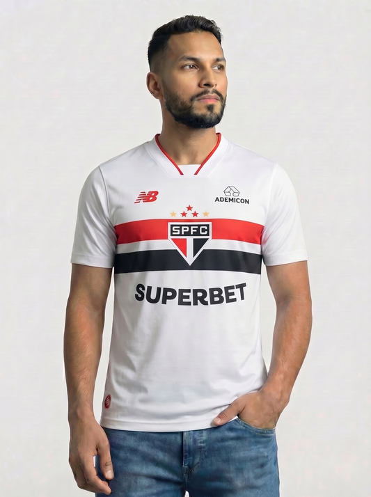 Camisa São Paulo Branca I 26/27