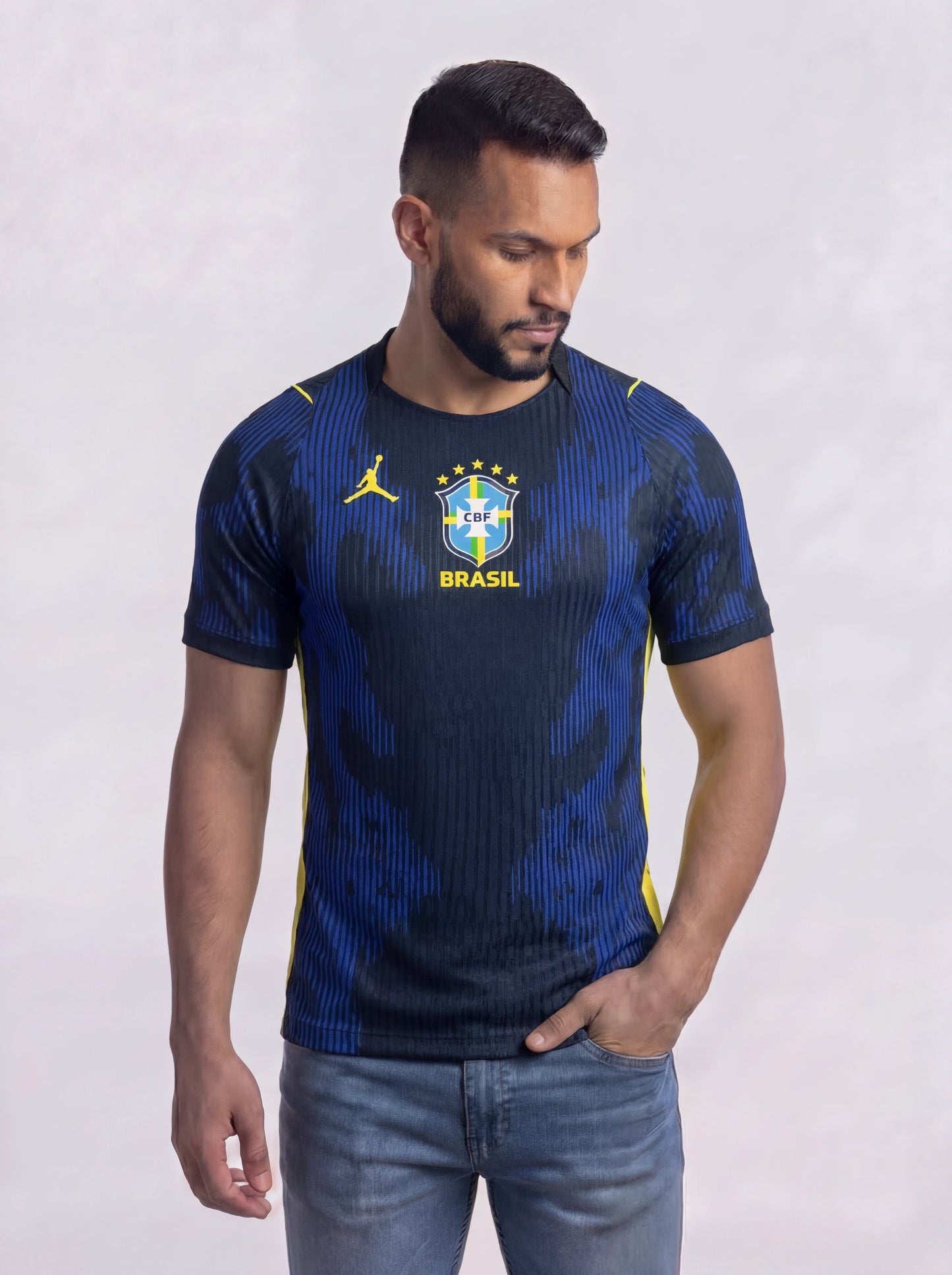 Camisa Jogador Seleção Brasil Azul II 26/27 - (Igual as fotos)