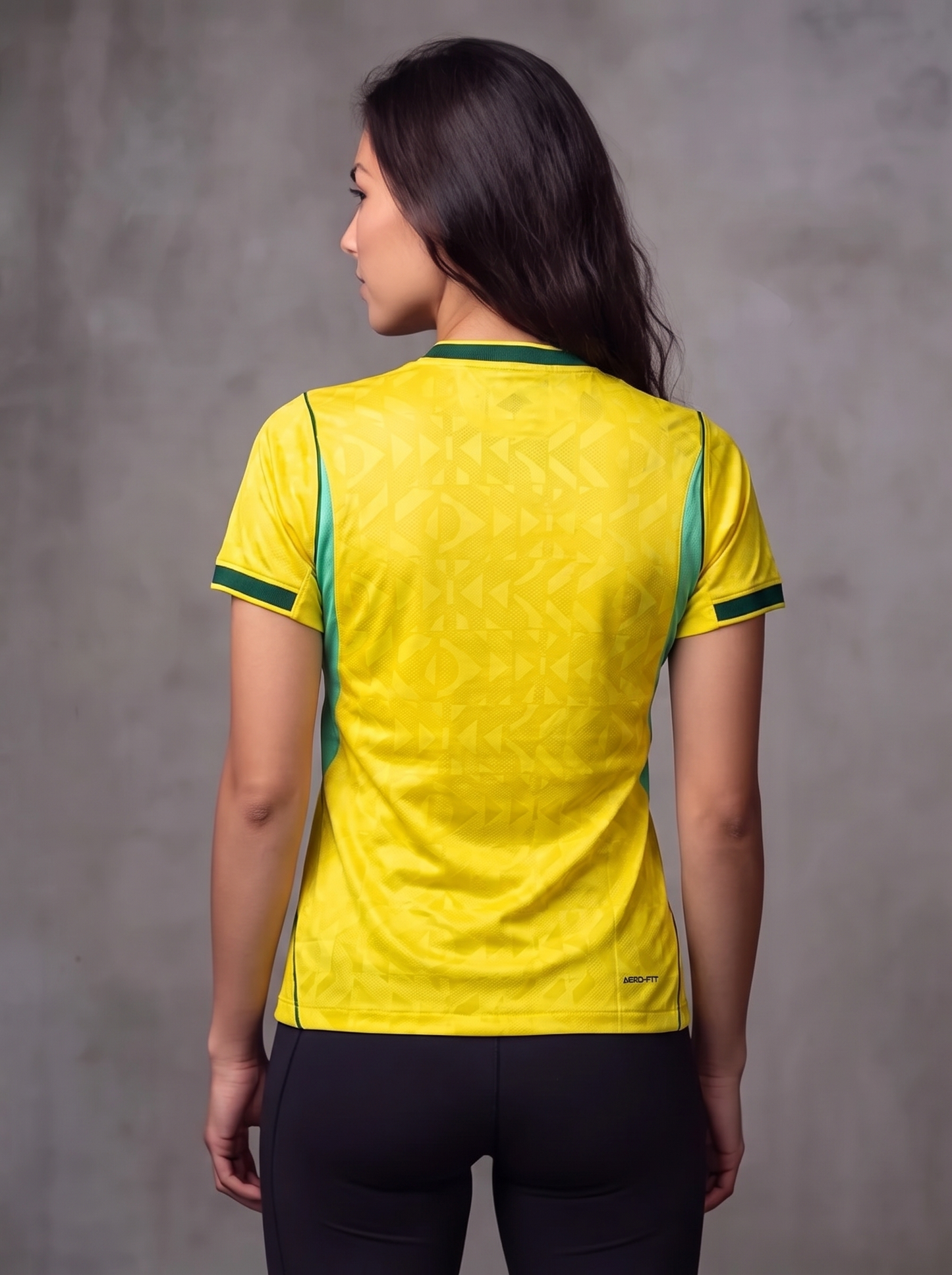 Camisa Feminina Jogador Seleção Brasil Amarela I 1.1 Idêntica a original 26/27