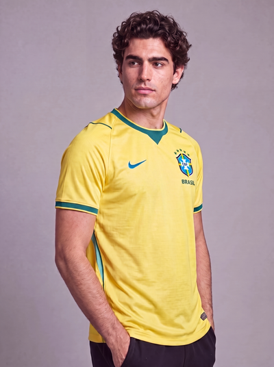 Camisa Torcedor Seleção Brasil Amarela I 26/27 - ARTES
