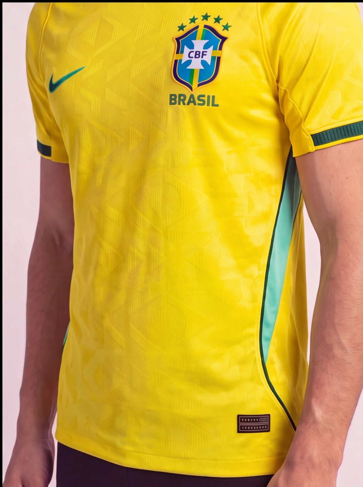 Camisa Jogador Seleção Brasil Amarela I 26/27 - Igual as fotos