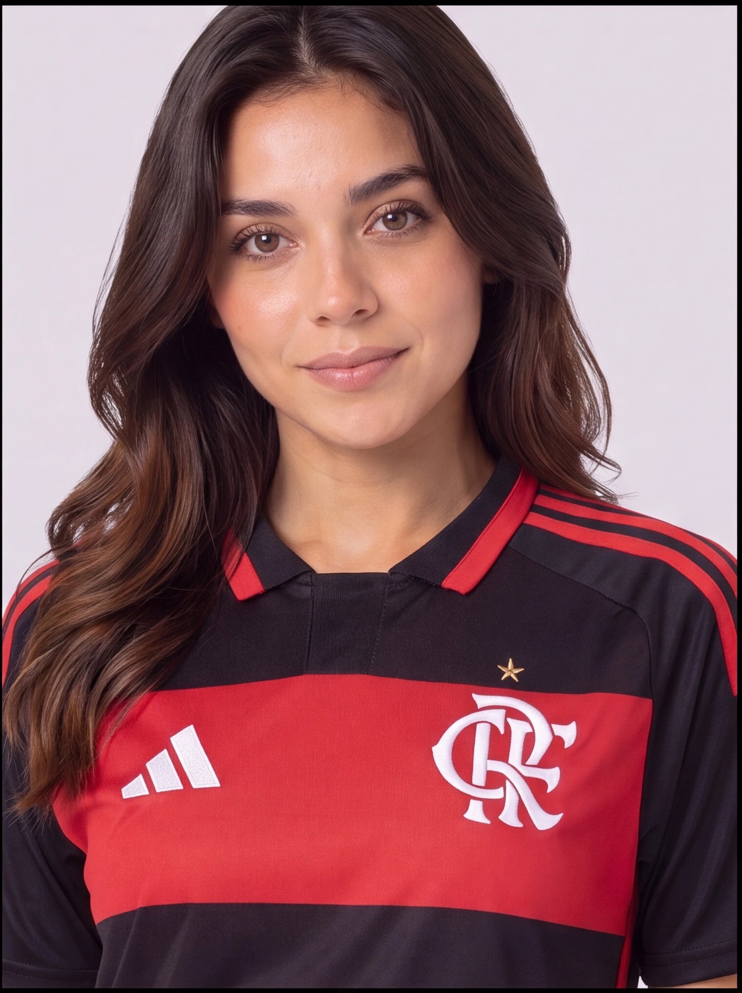 Camisa Feminina Flamengo Listrada I 26/27