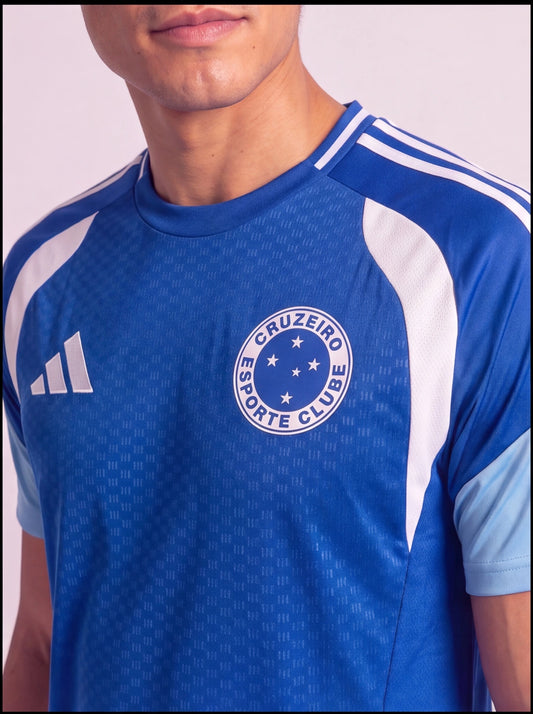 Camisa Cruzeiro Treino Azul Royal Competition 26/27