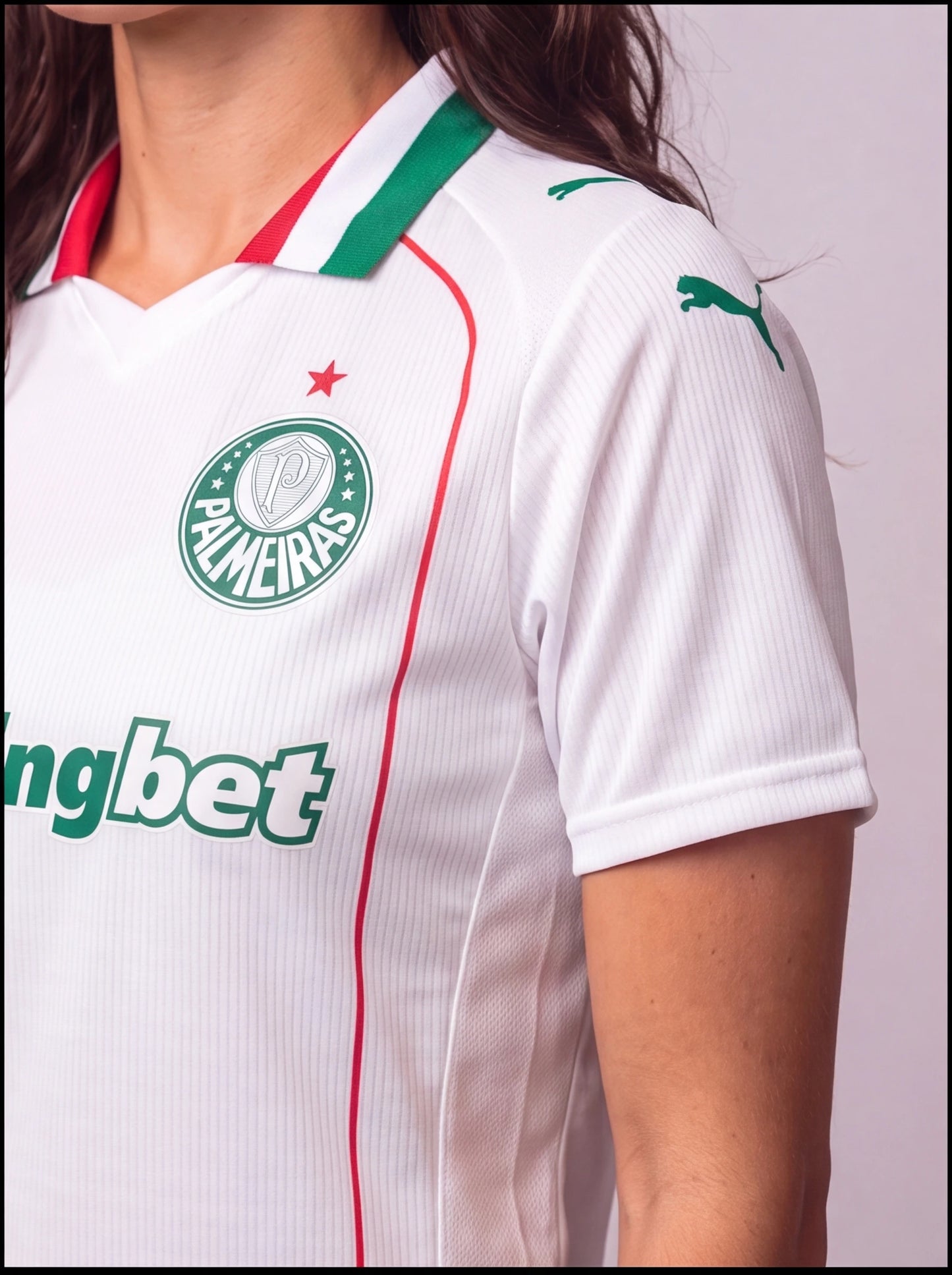 Camisa Feminina Palmeiras Branca II 26/27