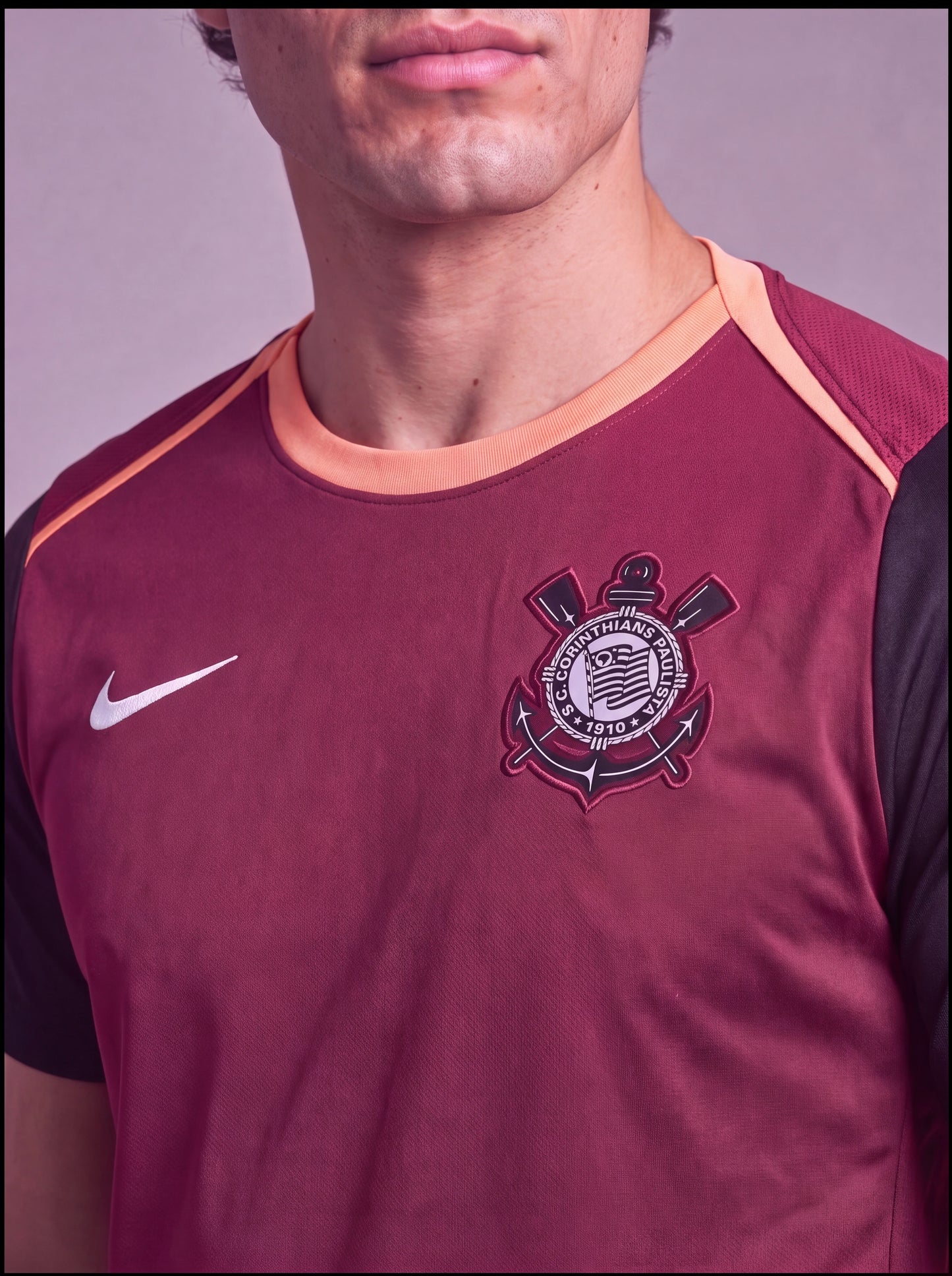 Camisa Corinthians Treino Vinho 26/27