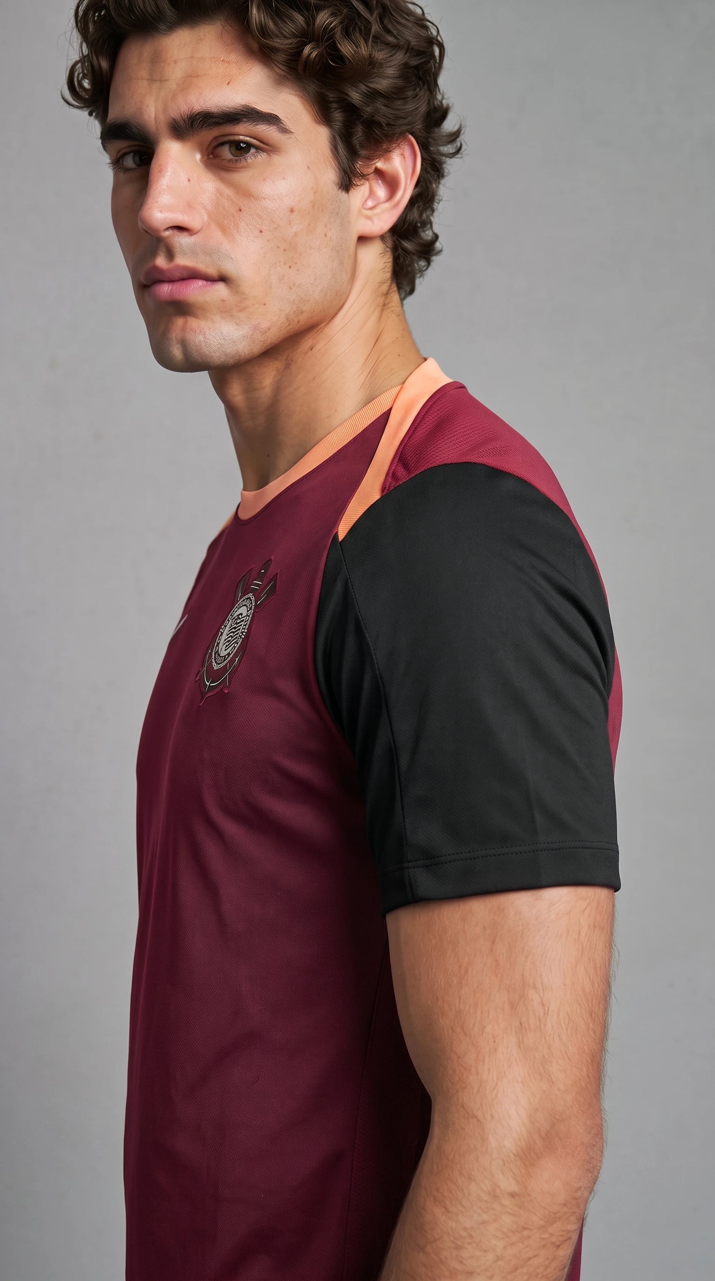 Camisa Corinthians Treino Vinho 26/27