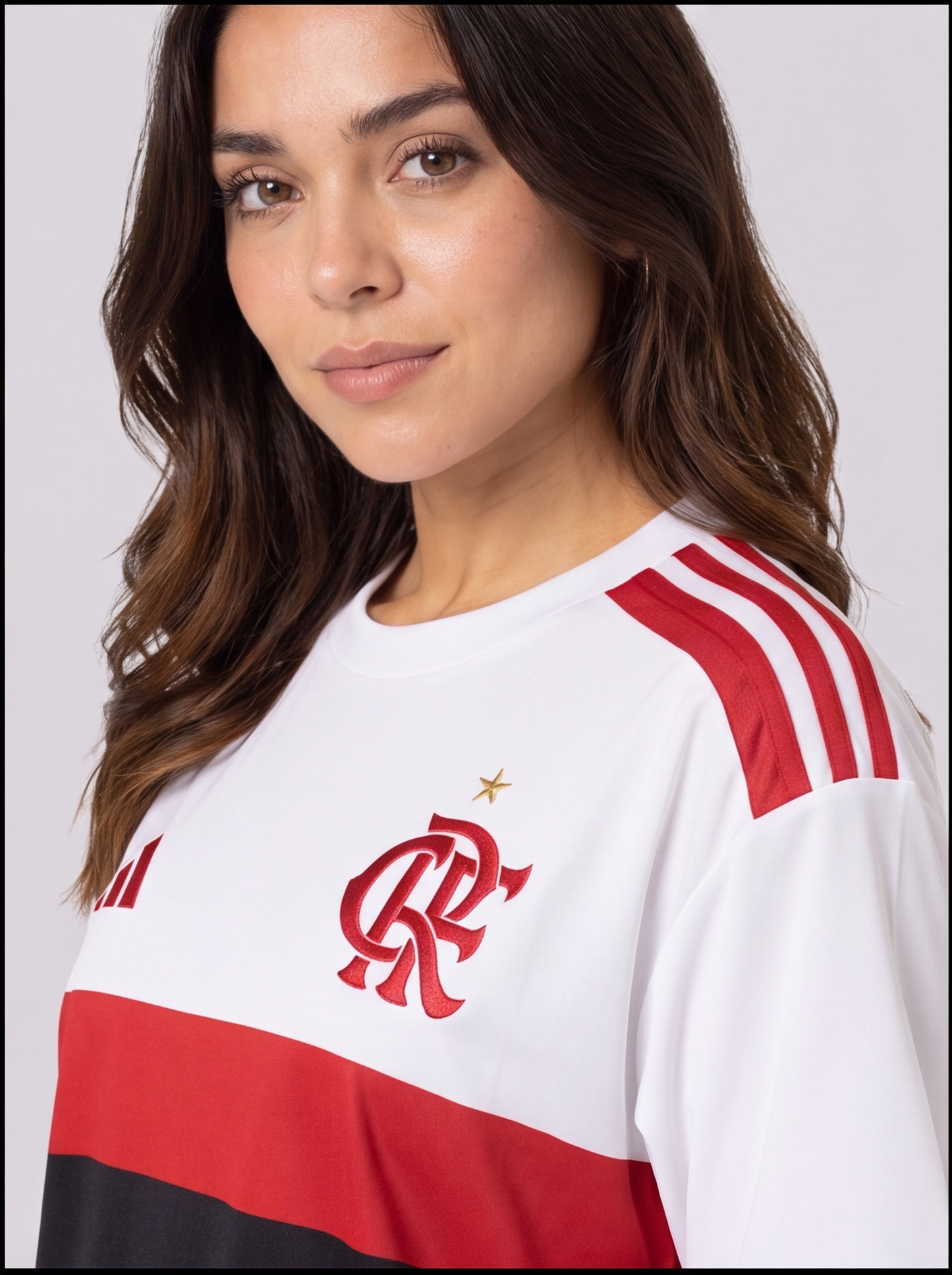 Camisa Feminina Flamengo Branca II 26/27
