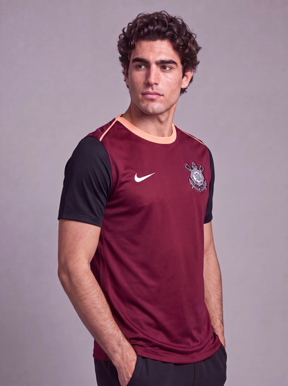 Camisa Corinthians Treino Vinho 26/27