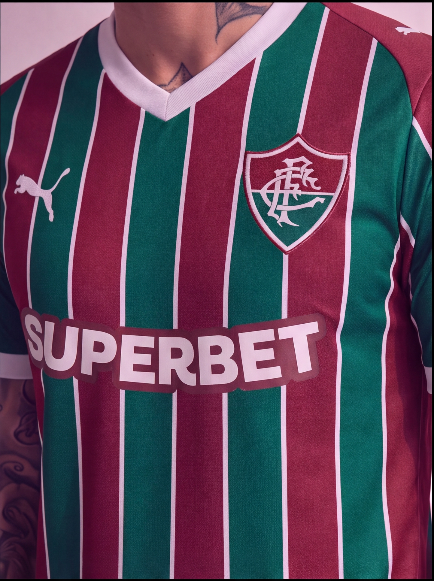 Camisa Fluminense Listrada I 26/27