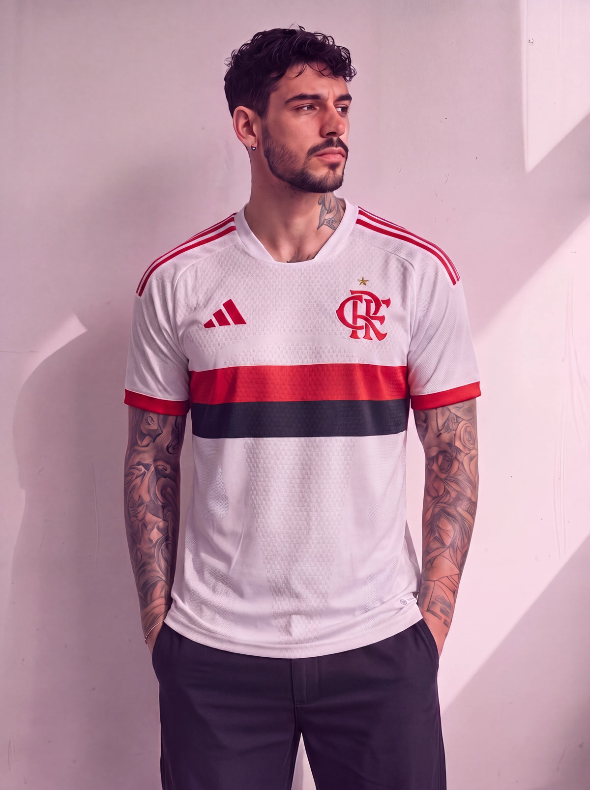 Camisa Jogador Flamengo Branca II 26/27