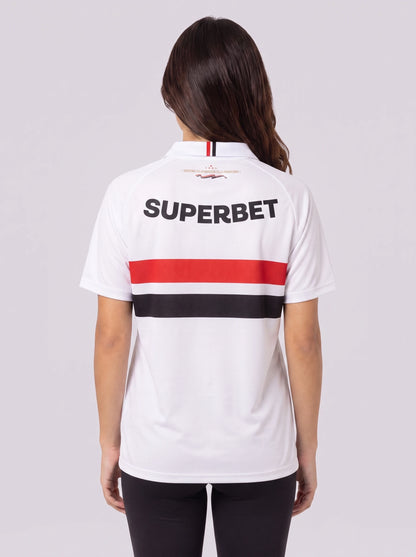 Camisa Feminina São Paulo Branca I 26/27