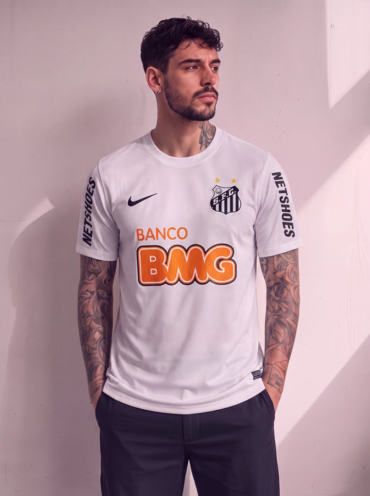 Camisa Retro Santos Branca 12/13