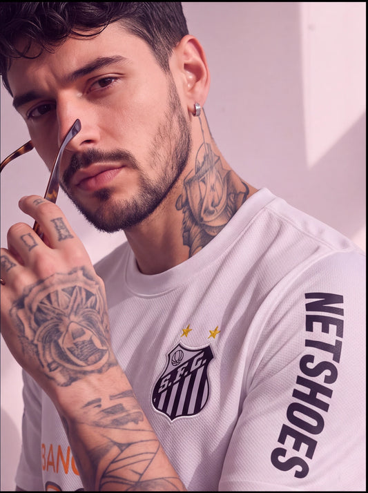 Camisa Retro Santos Branca 12/13