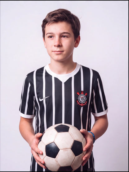 Kit Infantil Corinthians Preto II 26/27